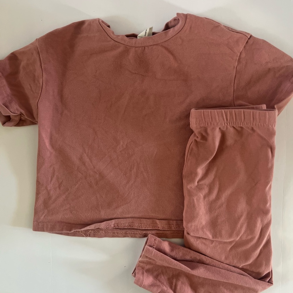 SHEIN Pink Loungewear Set